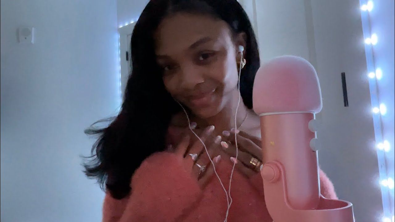 ASMR over explaining my features in complete gibberish 😀 (unintelligible whispering)