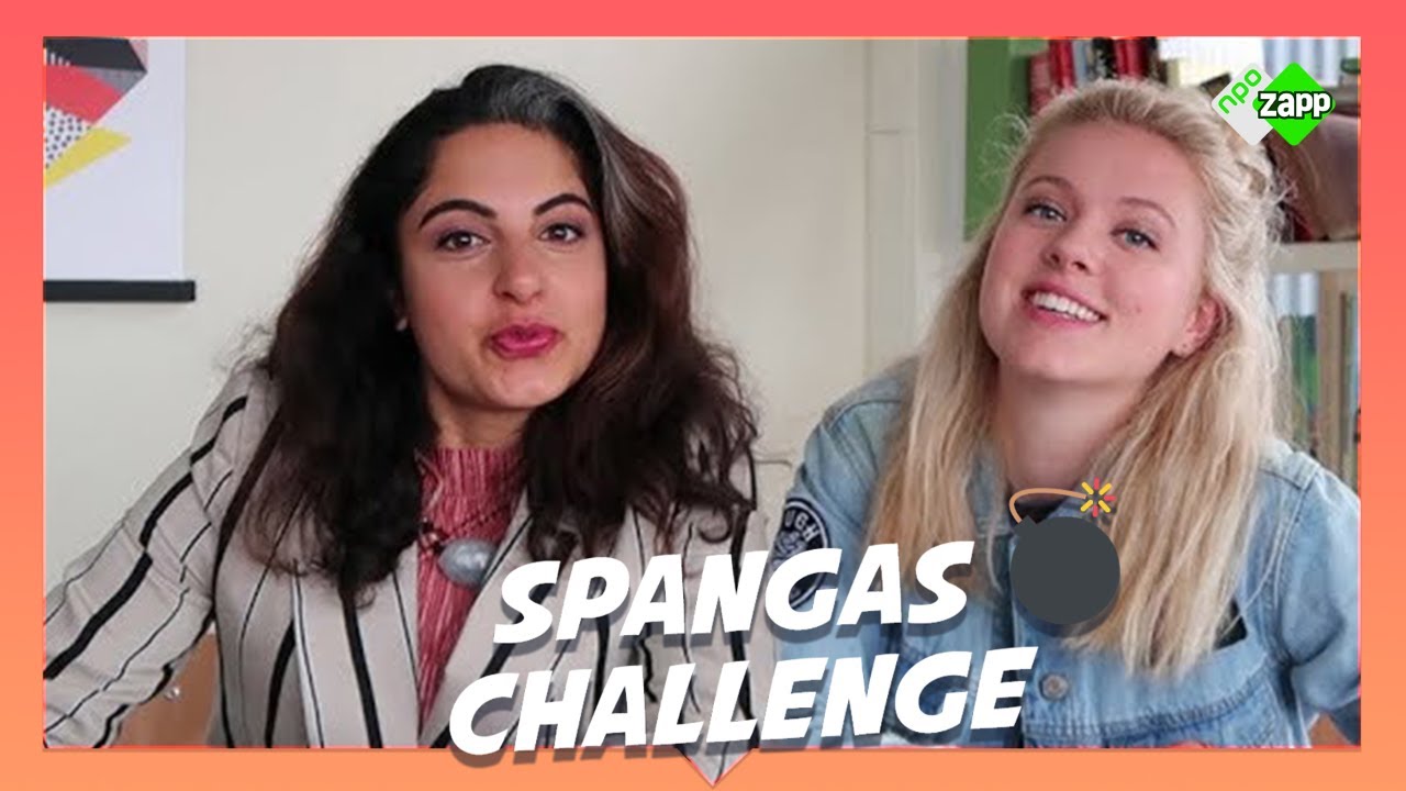 SpangaS CHALLENGE #1 | 7 seconden challenge met Iris en Yeliz