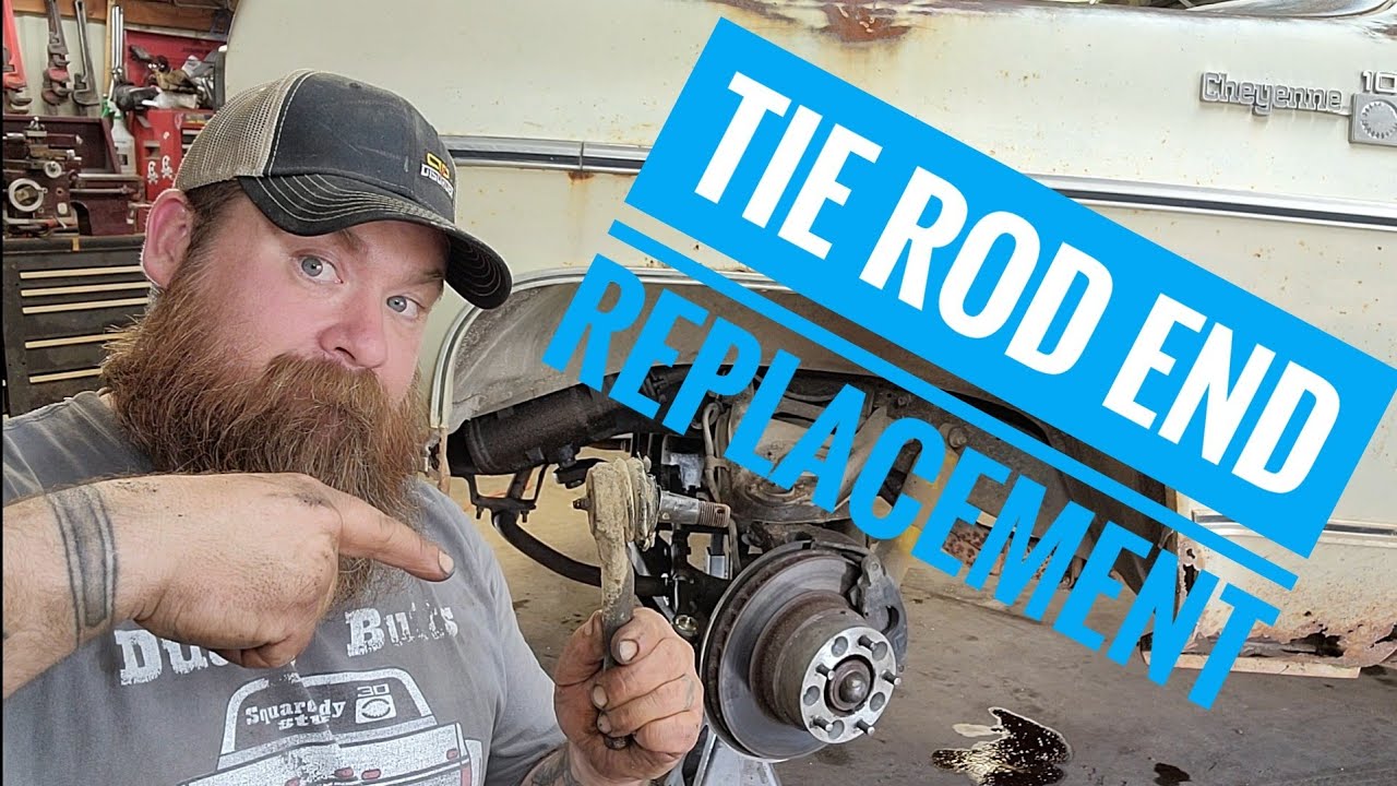 How to replace tie rod ends on a 2wd squarebody.  Part 3 of 3 on rebuilding the steering.