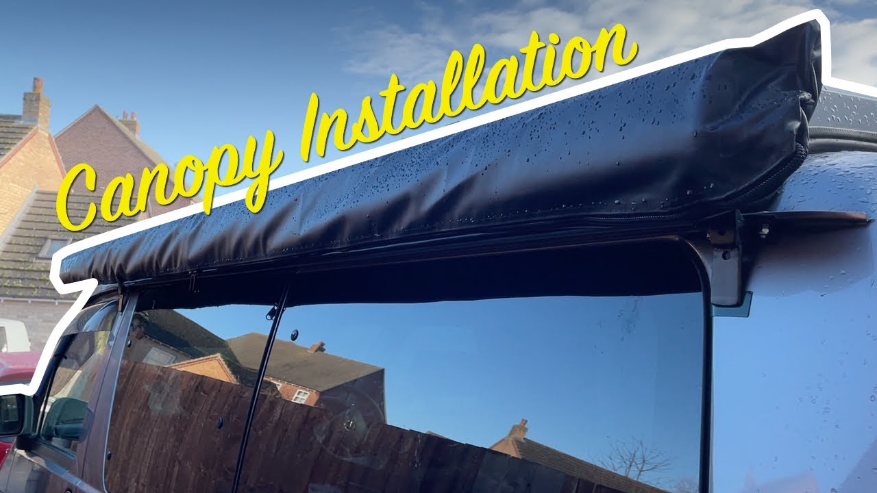 Direct 4 x 4 Canopy/Awning Installation on a Mazda Bongo Campervan