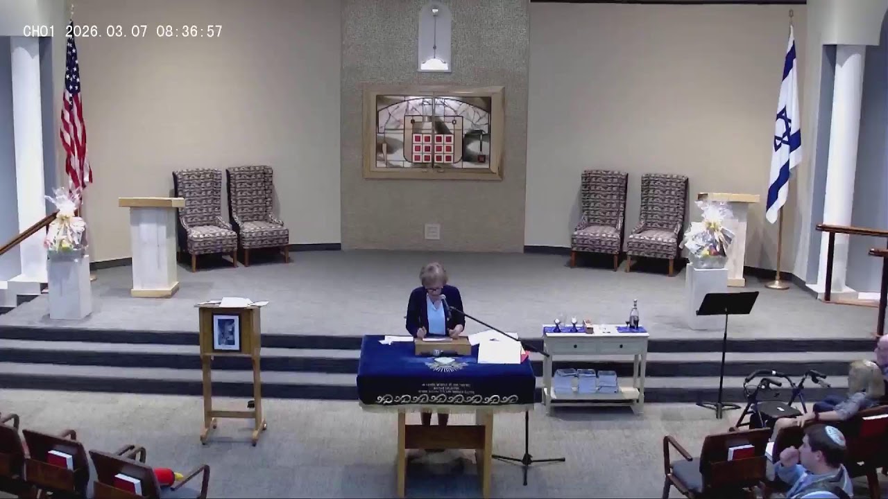 Temple Beth Sholom Kabbalat Shabbat - 03/06/2026 - Rabbi Jack Dermer