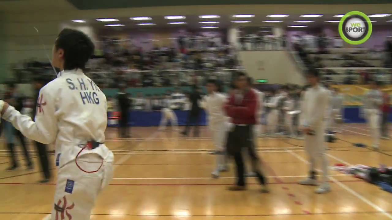 中學校際劍擊比賽    男子隊際重劍準決賽
