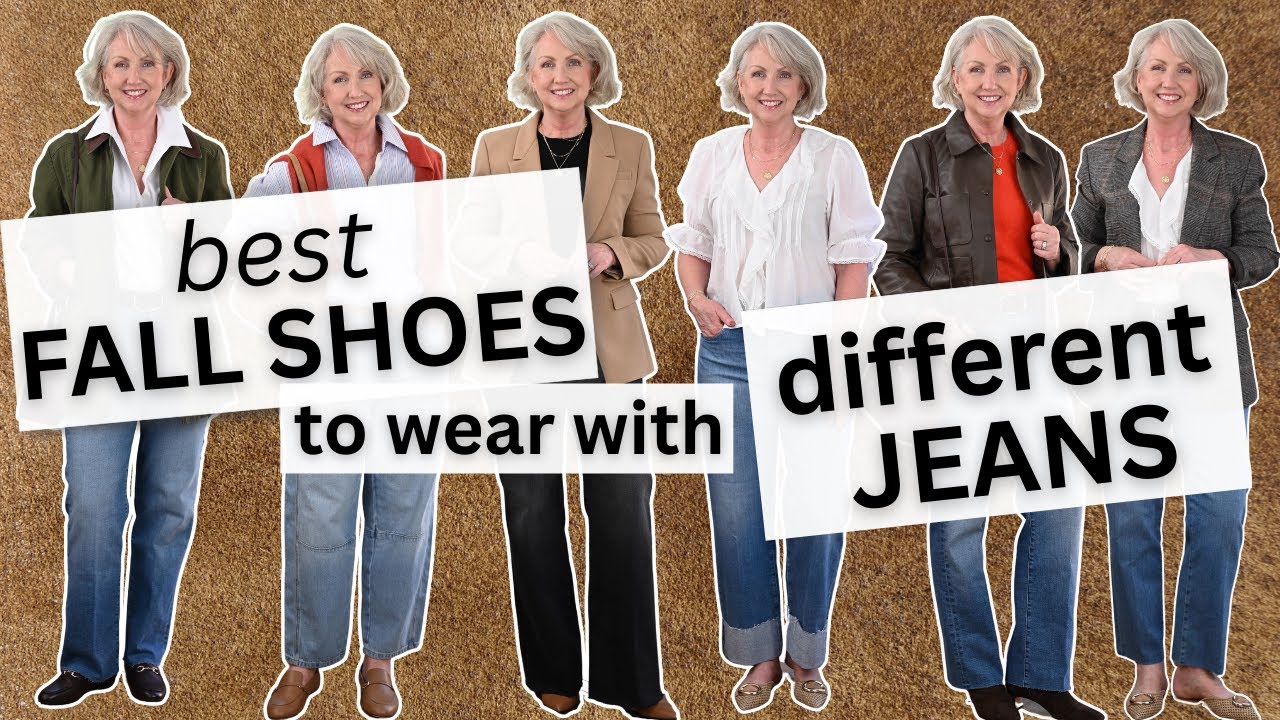 Fall Footwear for Jeans: the Ultimate Guide for Stylish Women Over 50