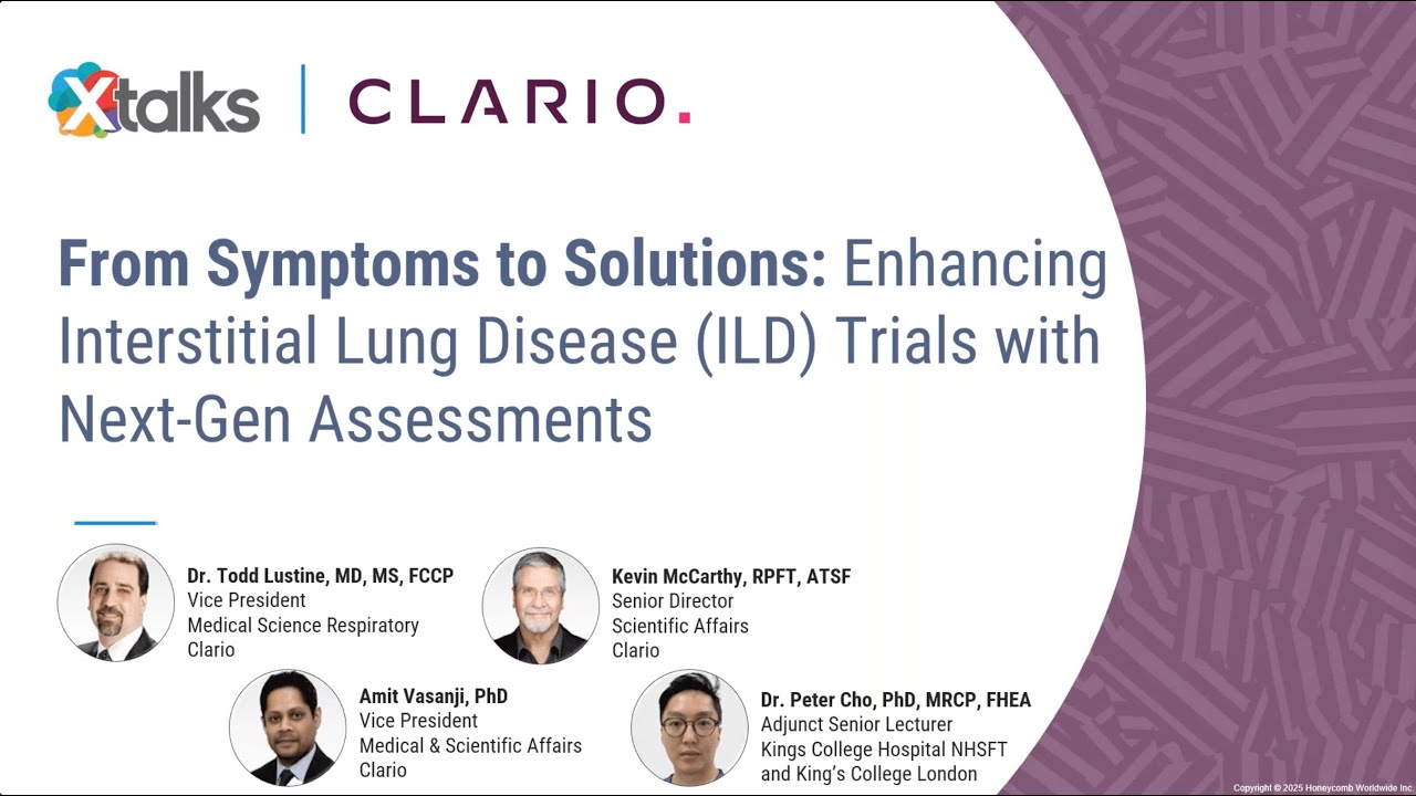 From Symptoms to Solutions: Enhancing Interstitial Lung Disease Trials with Next-Gen Assessments