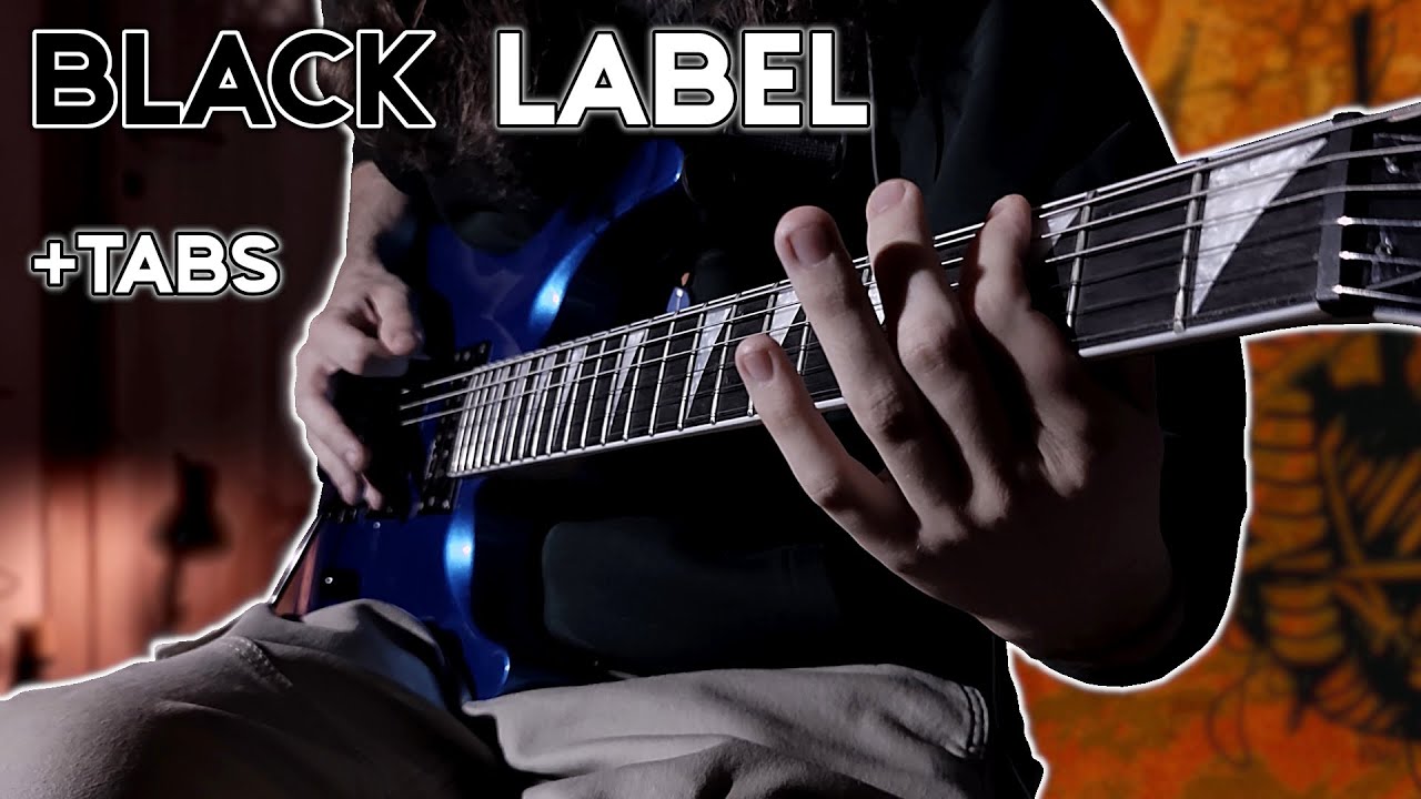 Lamb of God - Black Label [GUITAR COVER] w/ TABS!