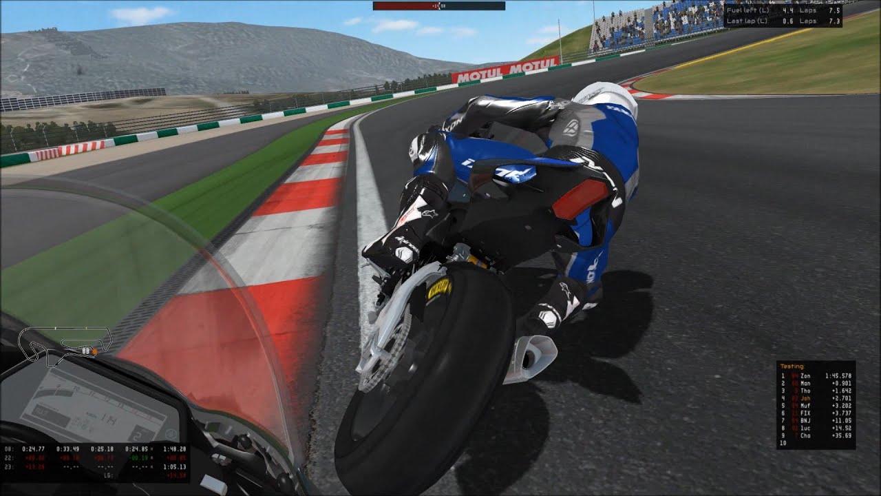 GP Bikes | Following a quick Yamaha R1M rider at Portimao