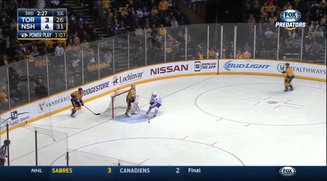 Carter Hutton Save vs Leafs 02/03/2015