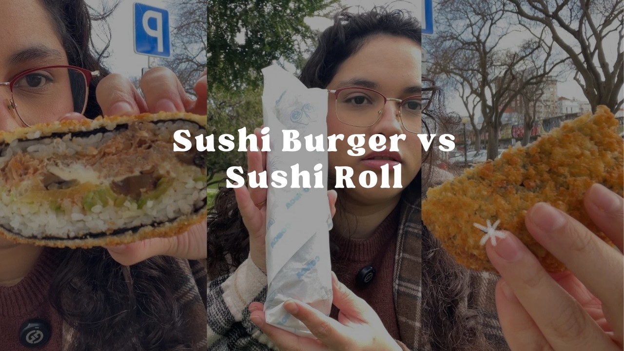 EXPERIMENTANDO SUSHI BURGER VS BURRITO DE SUSHI | LAYSA SOUSA