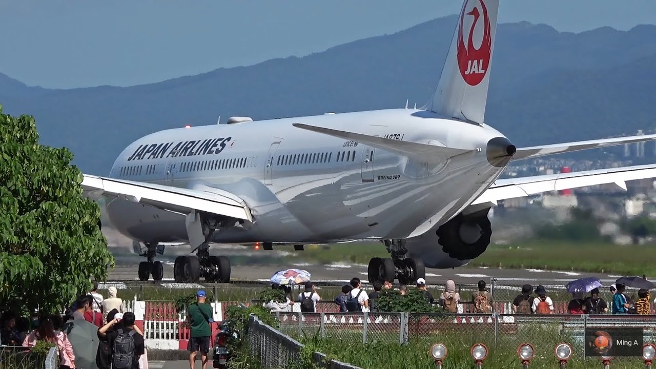 26架次飛機起降特寫｜臺北松山機場 TSA/RCSS