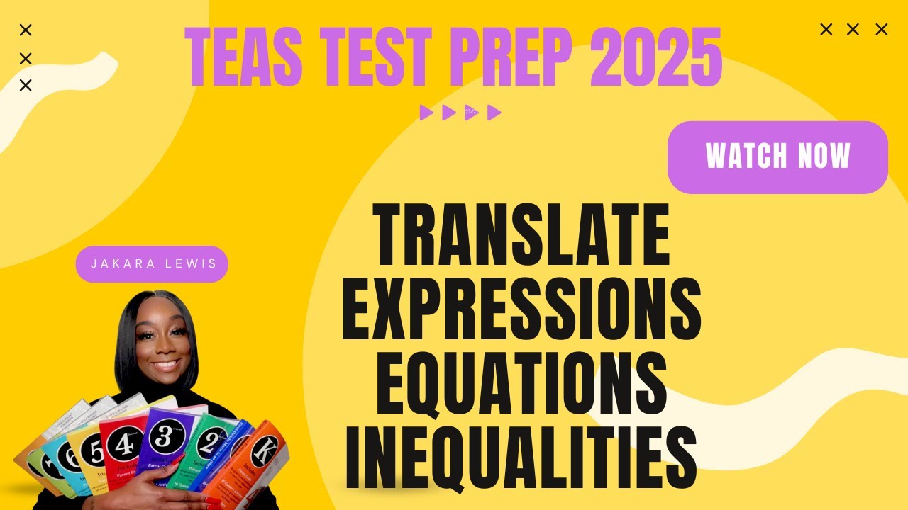 ATI TEAS MATH 2025: Solve Equations in One Variable (part 1)