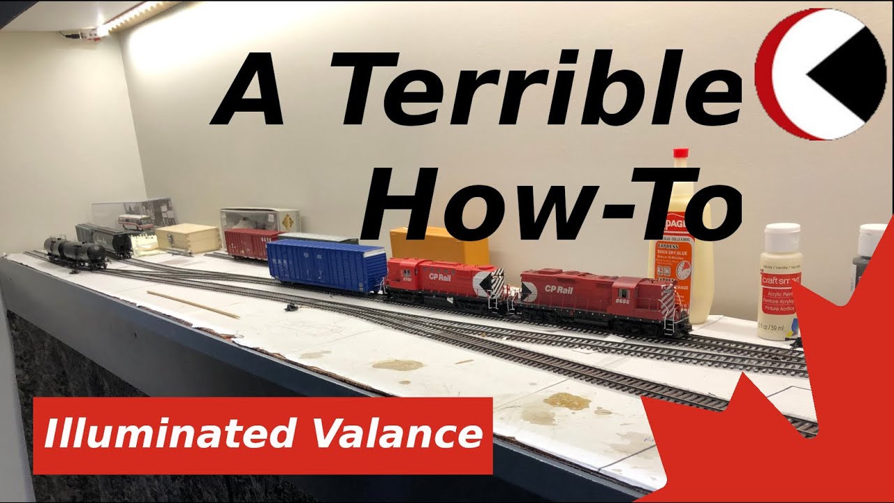 A Terrible Illuminated Valance How To