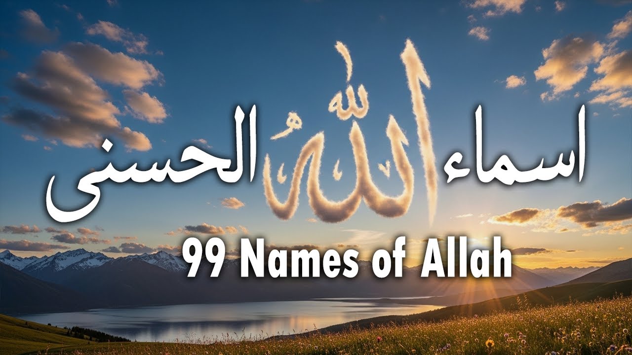 لأول مره ! أسماء الله الحسنى بصوت القارئ علاء عقل هدوء و سكينة لا توصف Names Of Allah