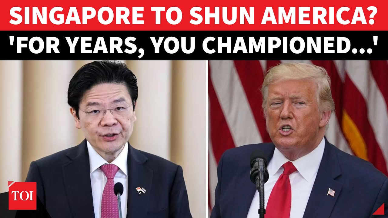 Singapore-U.S Ties COLLAPSE? PM Wong Roars, Then Takes America & Trump To Cleaners In Big Speech