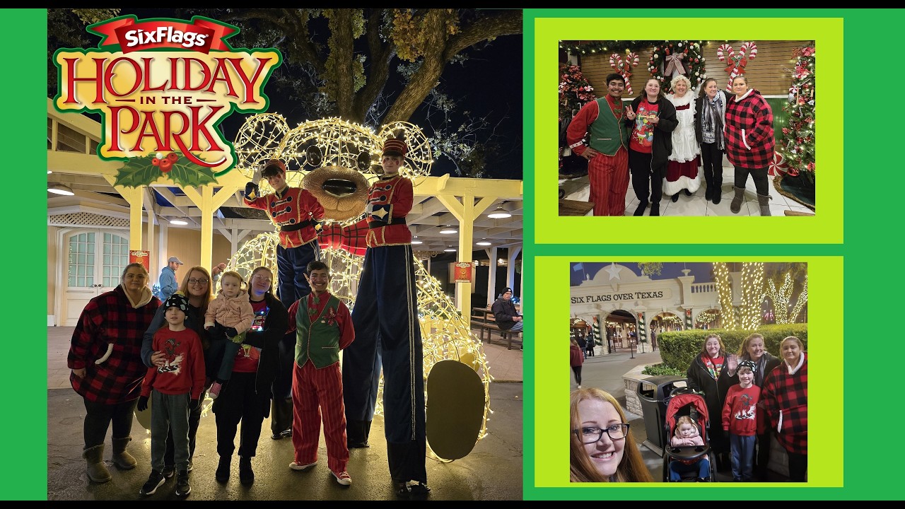 Holiday in the Park at Six Flags Over Texas 2025