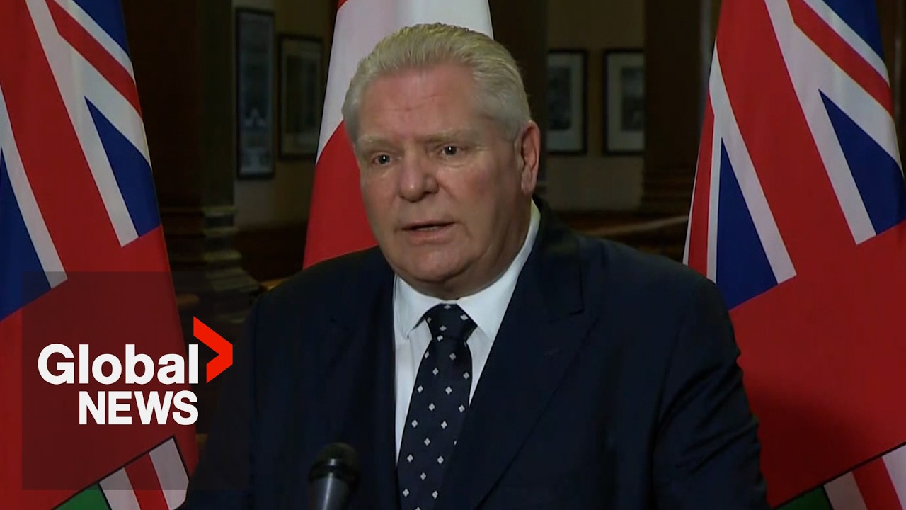 “Absolutely unacceptable”: Ford condemns shooting of Toronto synagogues, US consulate