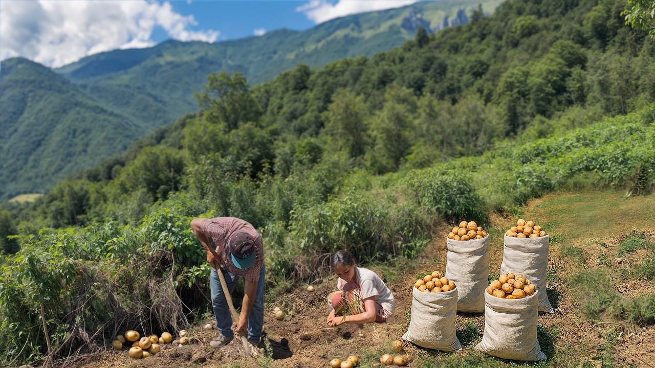 Mountain Village Life and Traditions in Harmony with Nature