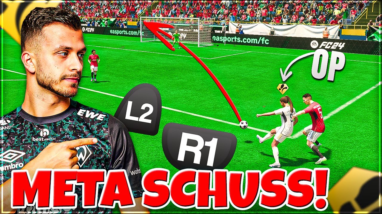 EA FC 24: UNFAIR😱DIE META SCHÜSSE TUTORIAL🔥