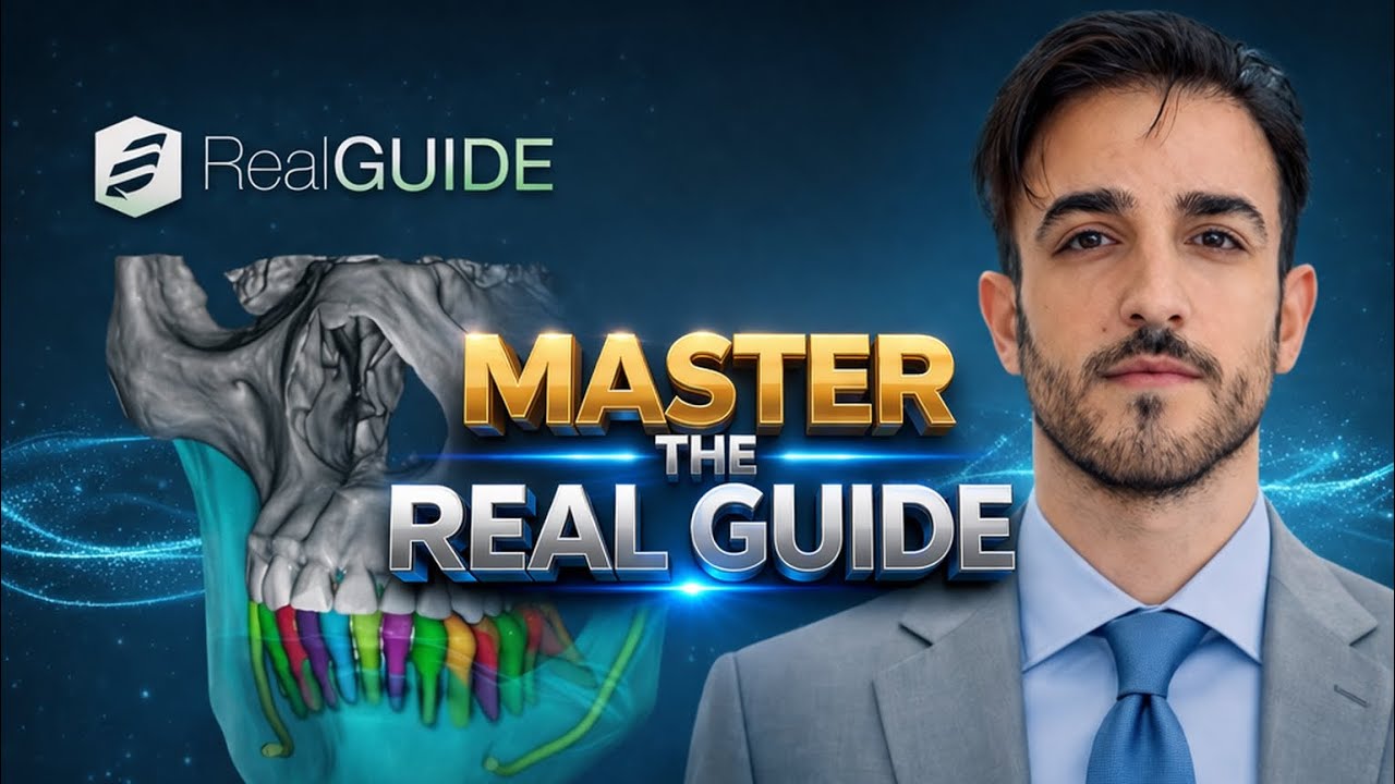Real guide implant planning all on 4 Part 1