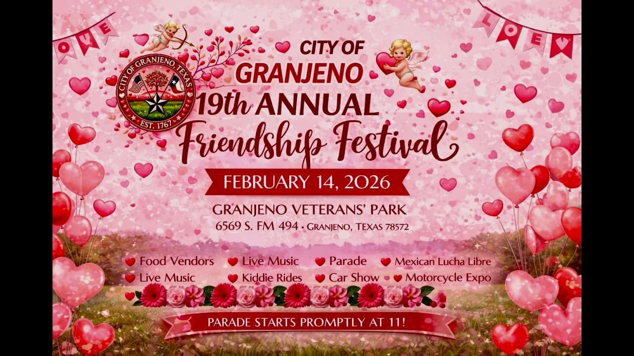 City Of Granjeno, TX 19th Annual Friendship Festival RGV Championship Wrestling (February 14, 2026)