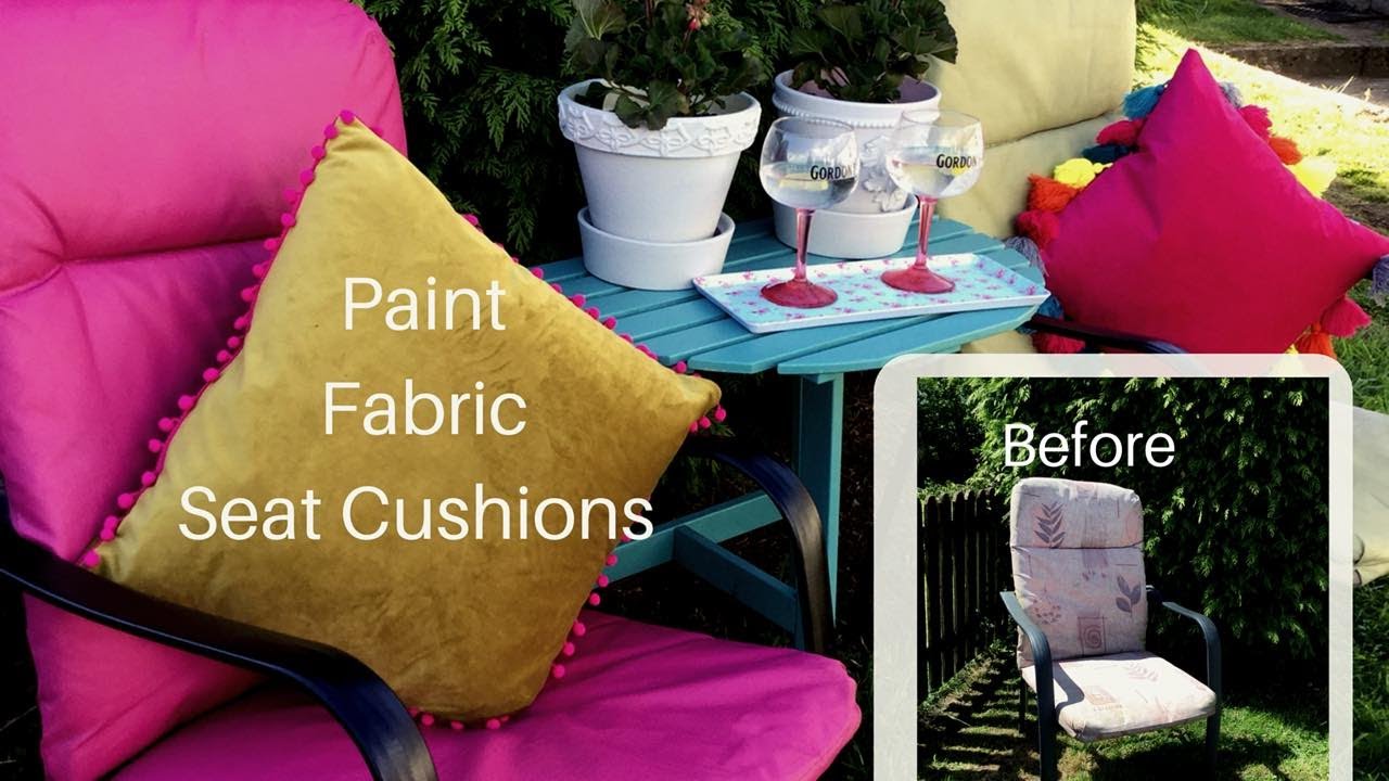 How To Paint Garden Seat Outdoor Cushions