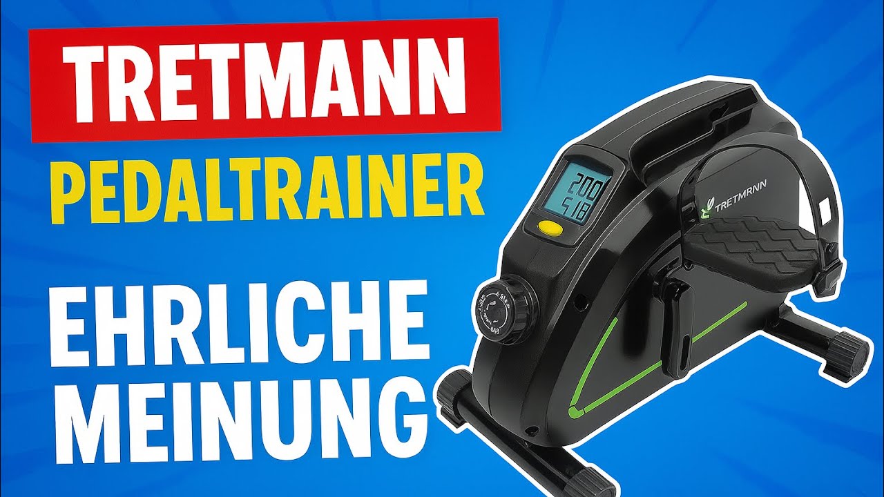 Tretmann Pedaltrainer Review 🔥 | Kompakt, leise & effektiv?