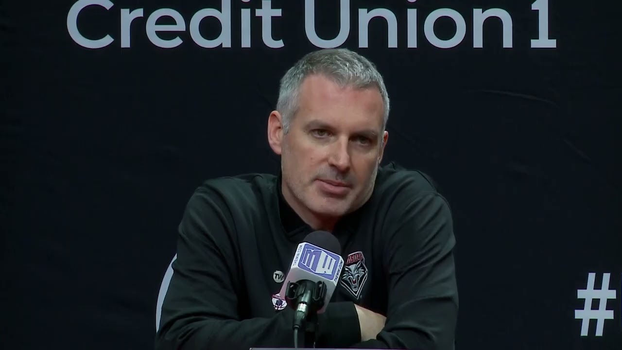 Lobo MBB vs. San Diego State Postgame (MW Tournament Semifinals 3/13/26)