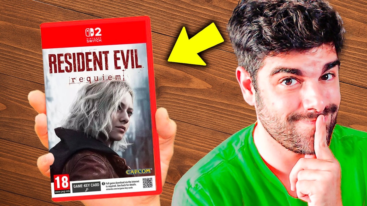 AHORA!! 🔴 Probando RESIDENT EVIL REQUIEM en Nintendo Switch 2