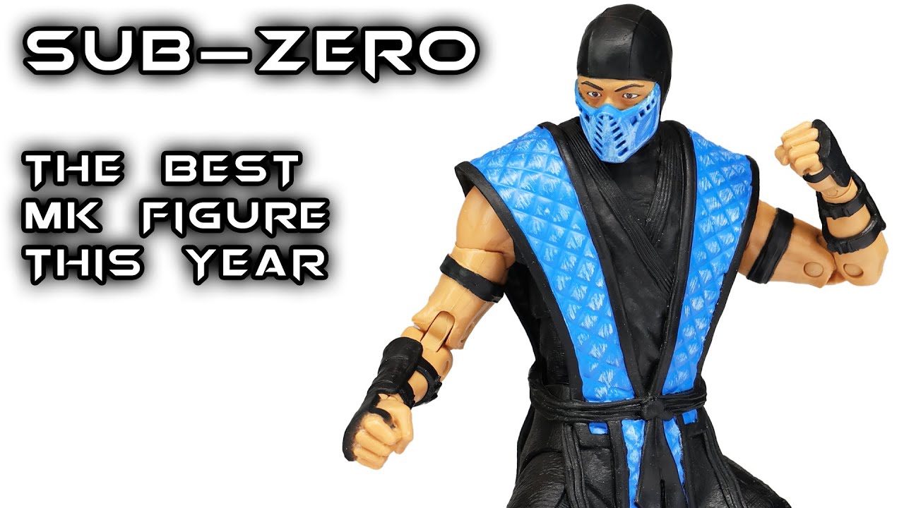 McFarlane Toys SUB-ZERO Mortal Kombat Klassic Action Figure Review