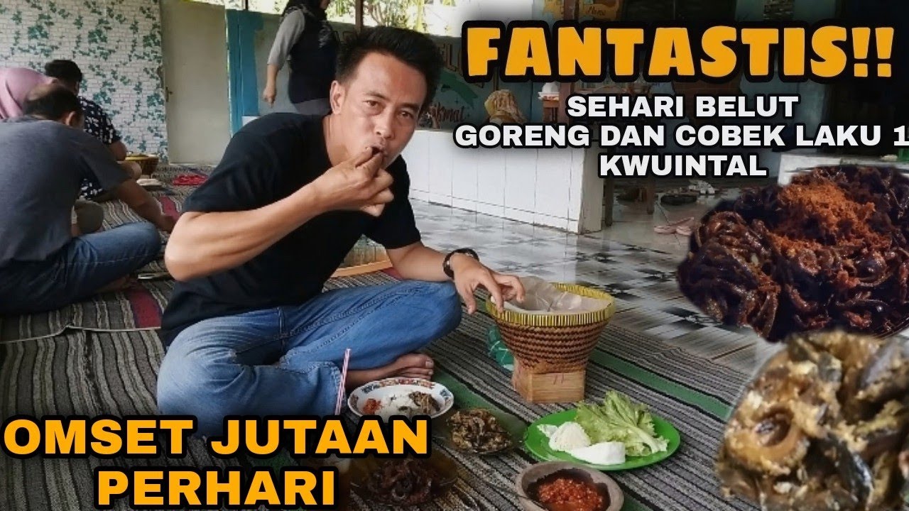 FANTANTIS‼️Warung Belut Ini Sehari Bisa Habis Satu Kwintal Dengan Omset Jutaan|Kuliner Subang