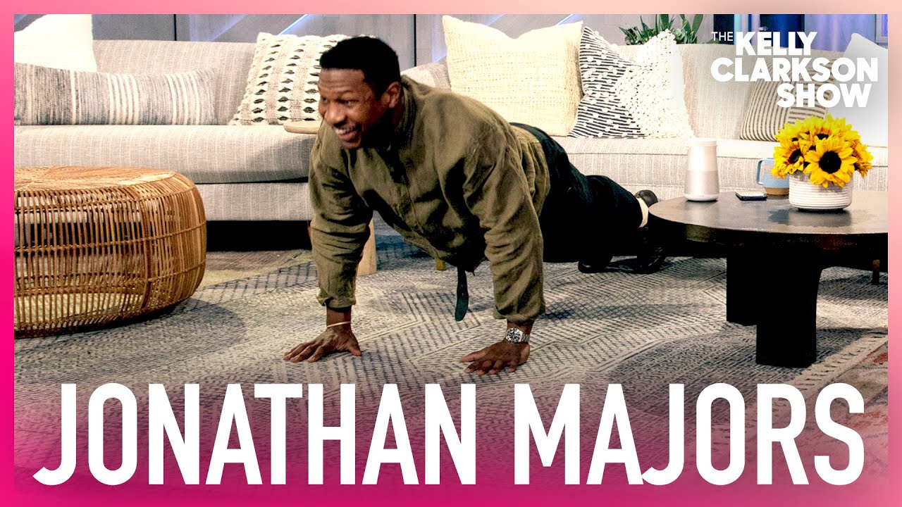 Jonathan Majors Shows Off His 'Since U Been Gone' Workout