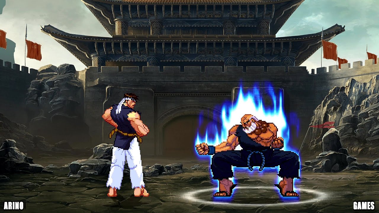 SHIN RYU VS GOUKEN! INSANE FIGHT!