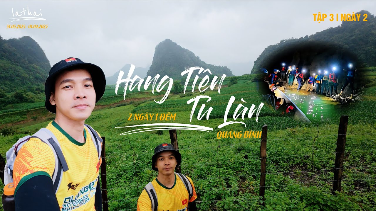 Trekking Hang Tiên – Tú Làn 2N1Đ | Băng Rừng, Lội Suối, Bơi Trong Hang | Ngày 2