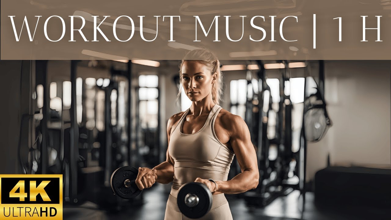 1 Hour of Royalty-Free Workout Music | High-Energy Electronic Beats in 4K