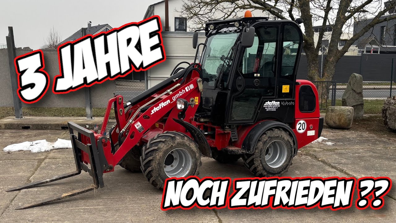 China-Radlader Hoflader HZM810 | Nach 3 Jahren | Erfahrungsbericht | Review | Update| Selbst&Ständig