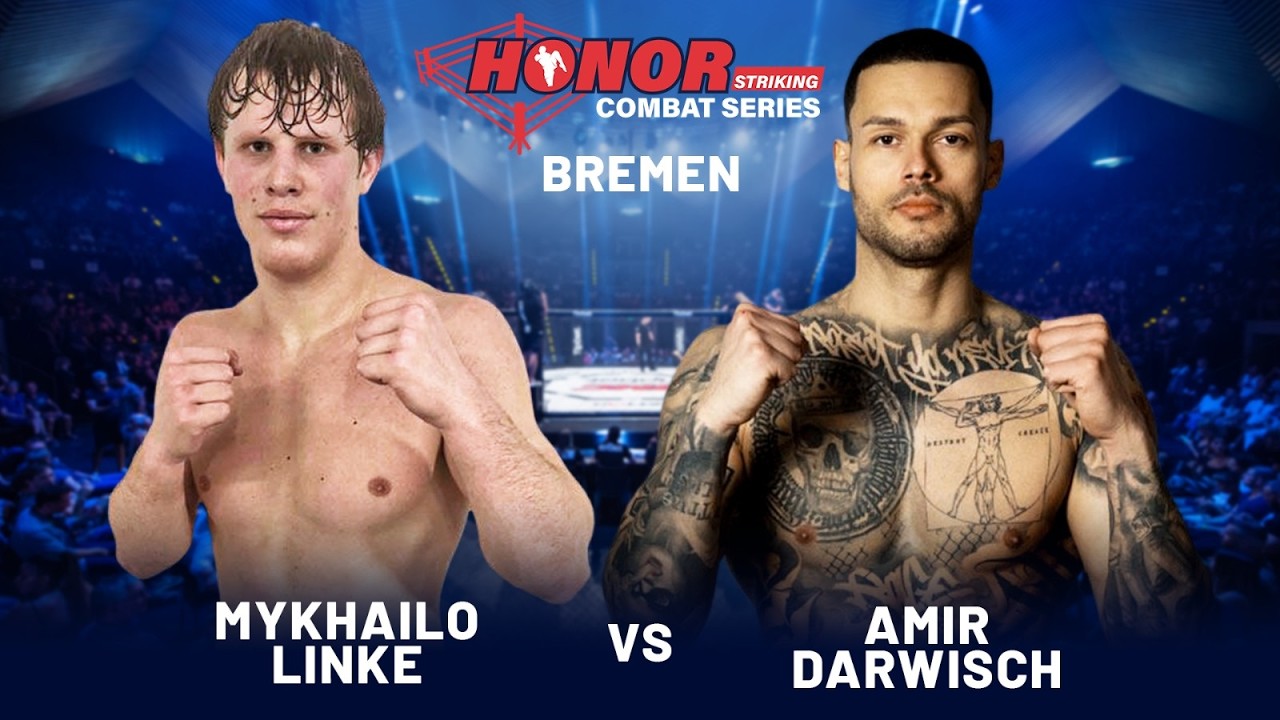 FREE FIGHT | Mykhailo Linke vs Amir Darwisch | Honor Combat Series 4
