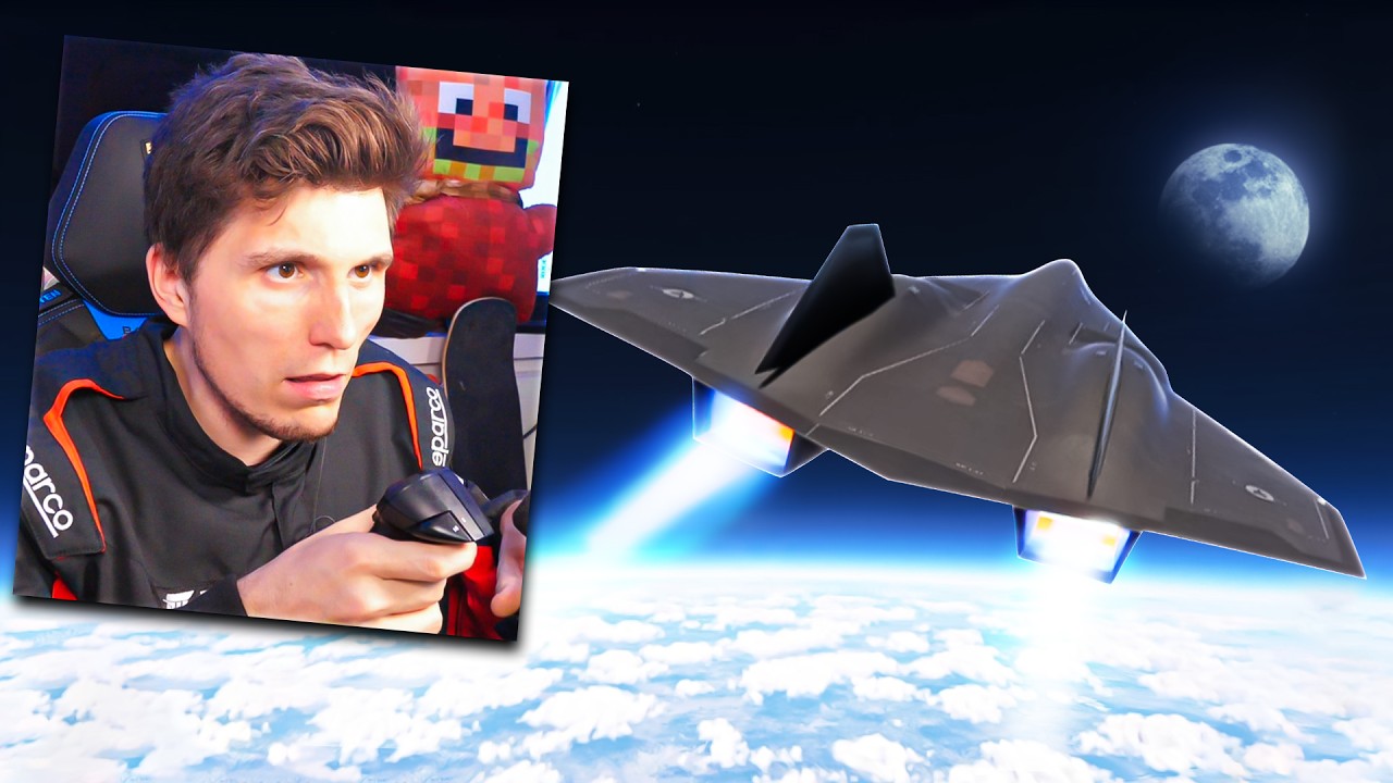 Mit diesem Jet bin ich bis ins Weltall geflogen! | Flight Simulator 2020