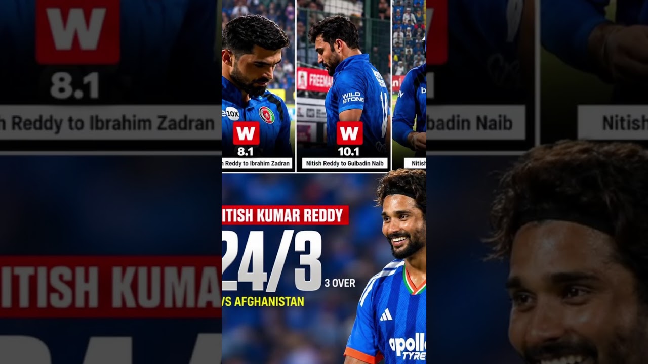 Nitish Kumar Reddy Comeback 🔥☠️ #cricket #shorts