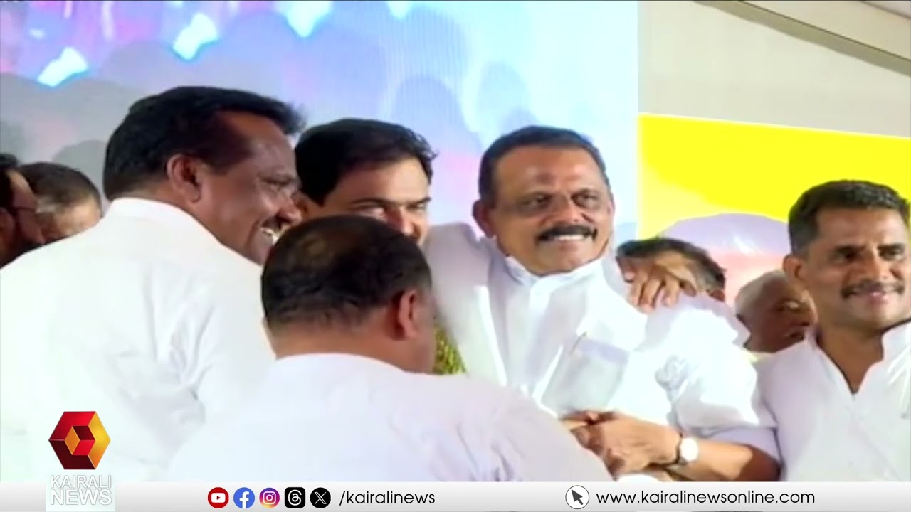 വികസന മുന്നേറ്റ ജാഥയെ സ്വീകരിച്ച് കോൺഗ്രസ് നേതാവ് ഇടത് വേദിയിൽ | SABU K JACOB