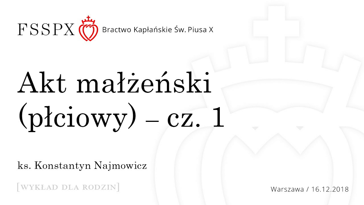 Akt małżeński (płciowy) - cz. 1