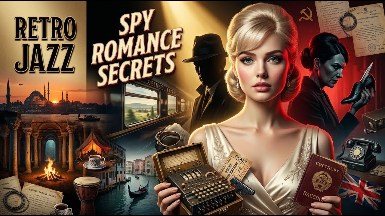 1940's Vintage Jazz Playlist 🕵️ Retro Jazz Music | 007 From Russia with Love | Female Vocals