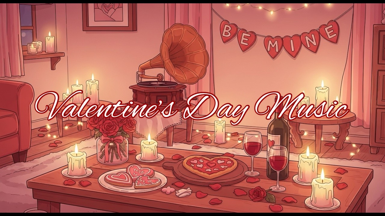 💕Valentine’s Day Love Ambience – 1 Hour of Romantic Music💕 #valentinesday #ambientmusic