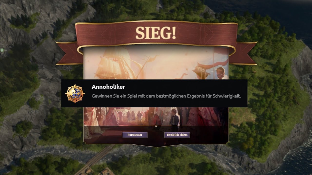 Anno 1800 Annoholiker Erfolg [Leicht] / Annoholic Achievement [Easy]