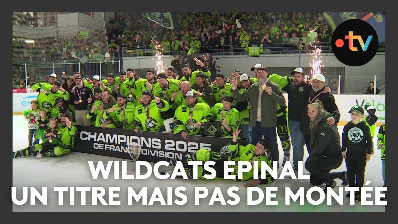 Les Hockeyeurs d'Epinal, champion de France de D1