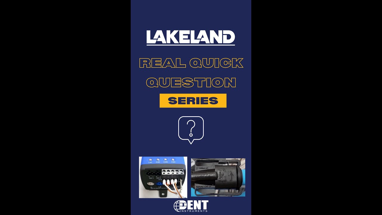 Real Quick Question Series  - Connecting CTs to Dent Elite Pro