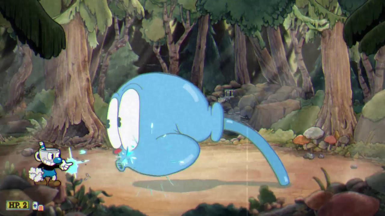Playing Cuphead and Mugman