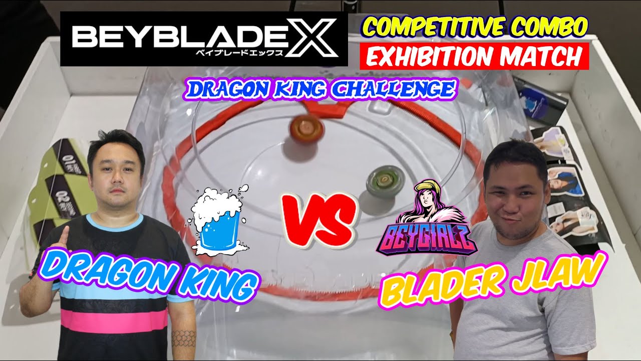 The Dragon King VS JLaw | Beyblade X Competitive Exhibition Match ベイブレードエックス