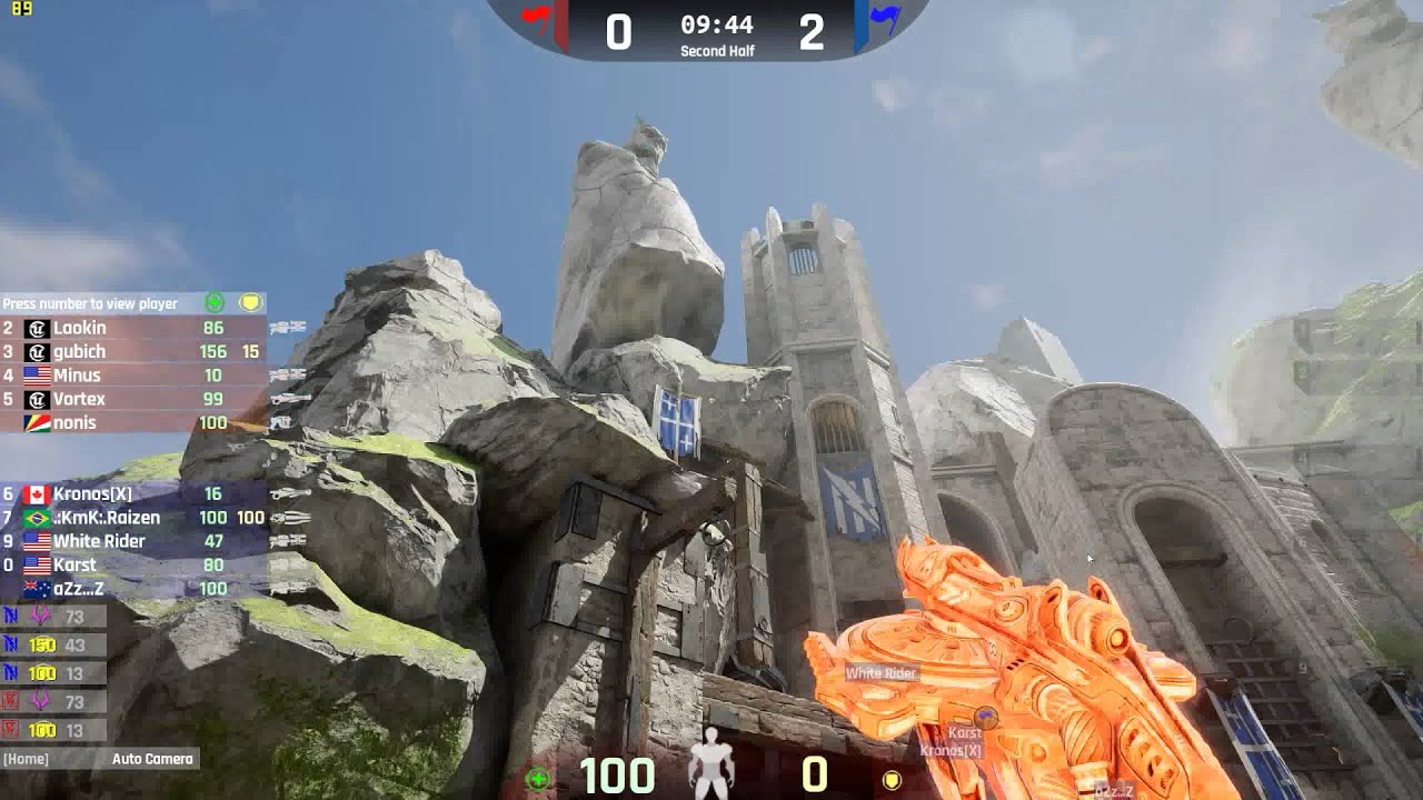 Unreal Tournament 4 CTF Titanpass Spectating Mode 1440p