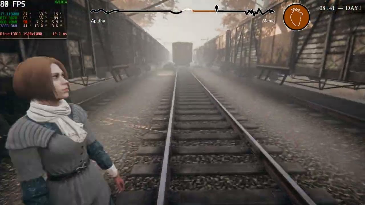 Pathologic 3 | RTX 3070 Laptop | FPS Test | 1080p