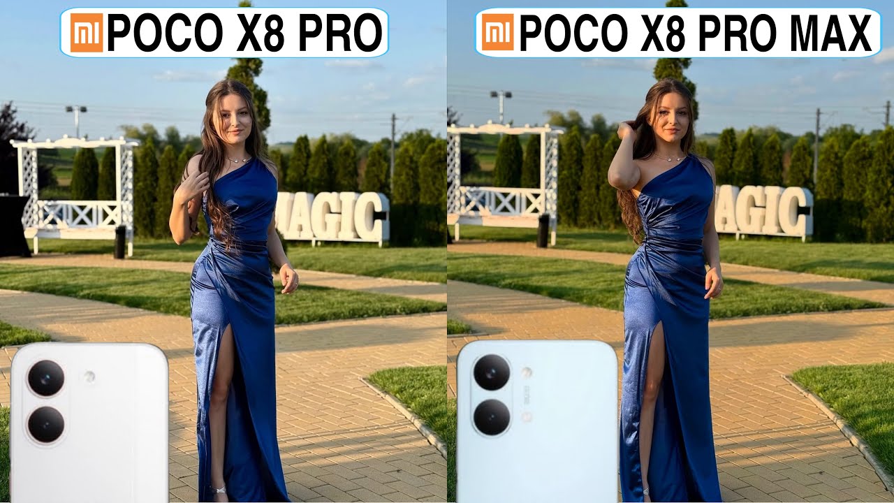 Poco X8 Pro 5G Vs Poco X8 Pro Max 5G Camera Test Comparison