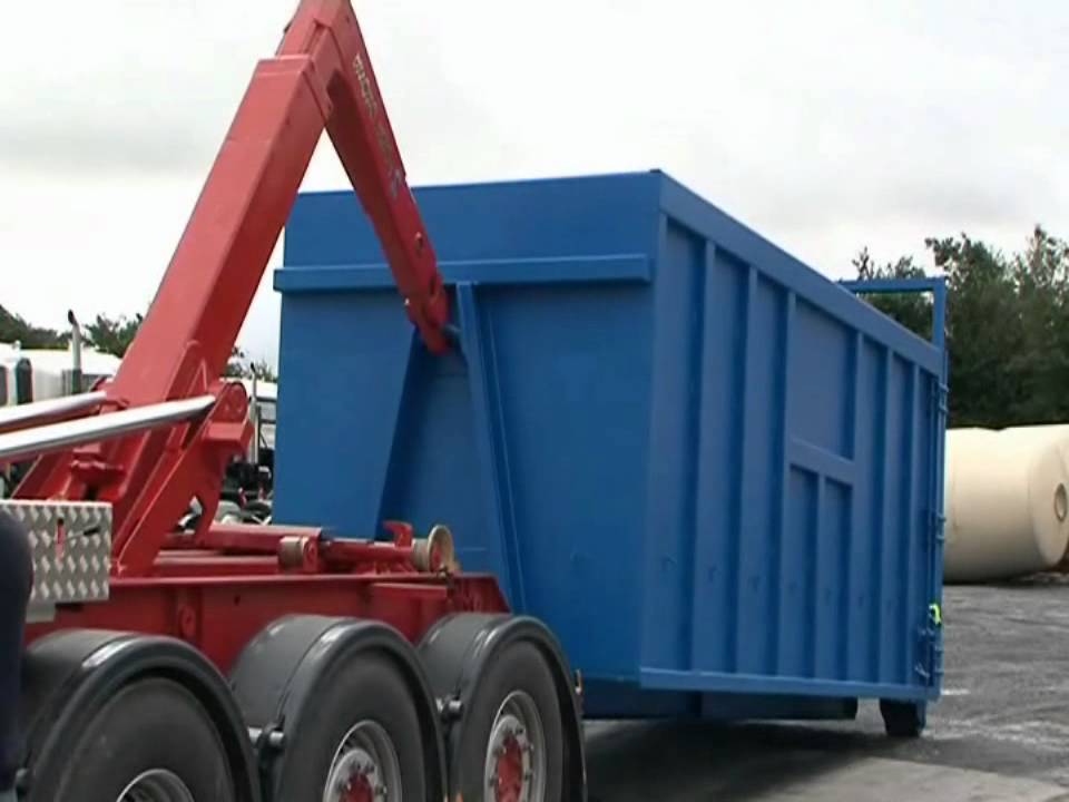 Hook Loader Trailer Roll On Roll Off From ETS Trailer Hire